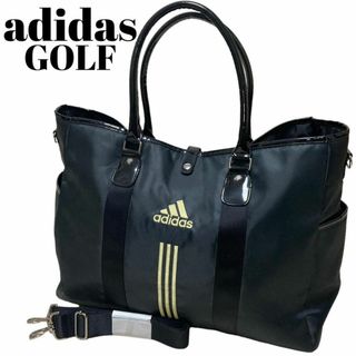 アディダス(adidas)の【GOLFウェア】adidas ハンドバッグ ショルダー 2way 大容量 黒(バッグ)