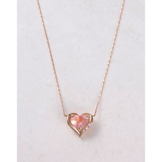 【クリスマス限定】Samantha Tiara ローズクォーツハートネックレス