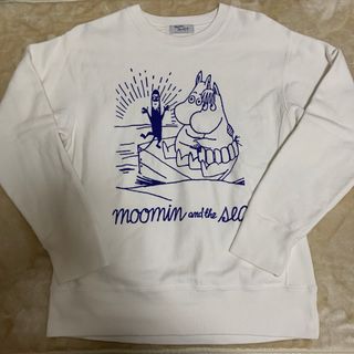 ムーミン(MOOMIN)の【良品 レア】  ムーミン スウェット トレーナー レディース　（株）ワタナベ(トレーナー/スウェット)