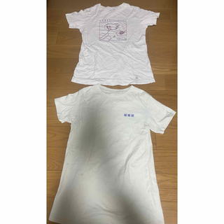 ユニクロ(UNIQLO)のユニクロ　UNIQLO YOASOBI 夜に駆ける　2枚Tシャツ　キッズ　子ども(Tシャツ/カットソー)