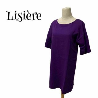 Lisière Lisiere ☆ ワンピース パープル ラクラス(ひざ丈ワンピース)