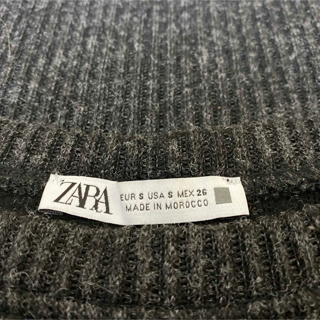 ZARA(ザラ)のZARA ザラ ☆ トップス 長袖 袖折りデザイン Sサイズ レディースのトップス(その他)の商品写真