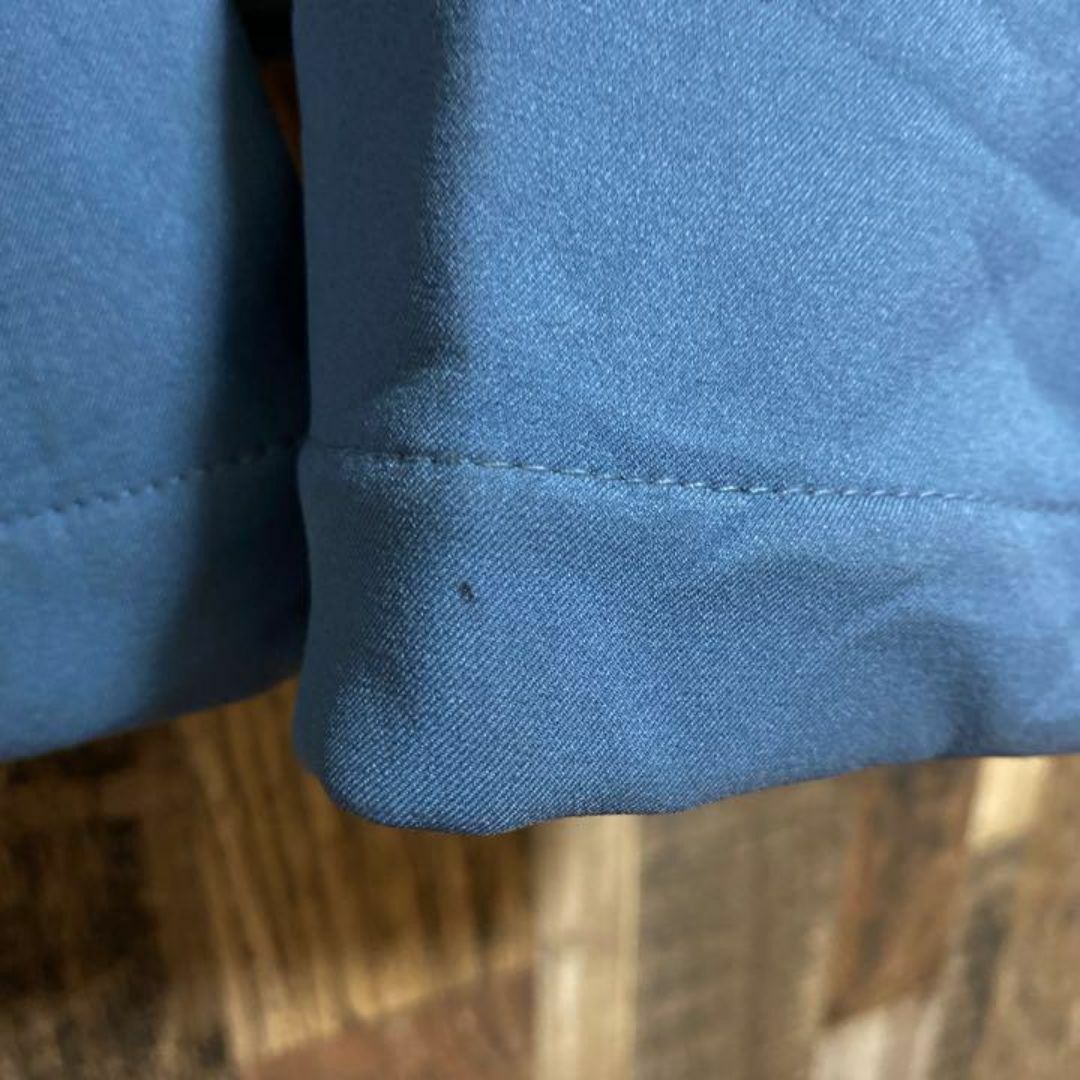 Columbia(コロンビア)のコロンビア 裏フリース ブルー ジャケット ジップ 刺繍 ロゴ USA古着 メンズのジャケット/アウター(ブルゾン)の商品写真