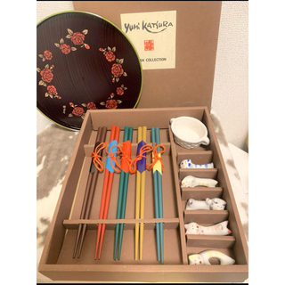 ユミカツラ(YUMI KATSURA)の桂由美ギフトコレクション 箸 箸置き 小鉢 盆(食器)