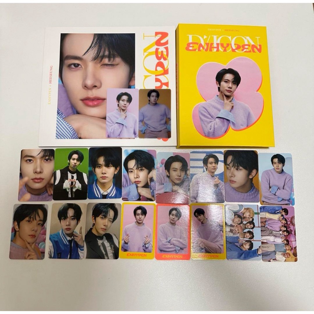 ヒスン dicon トレカ フォトブック バインダー エンタメ/ホビーのCD(K-POP/アジア)の商品写真