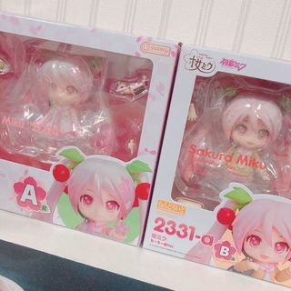 グッドスマイルカンパニー(GOOD SMILE COMPANY)のグッスマくじ 桜ミク　A賞 B賞 ねんどろいど 桜ミクセット(キャラクターグッズ)