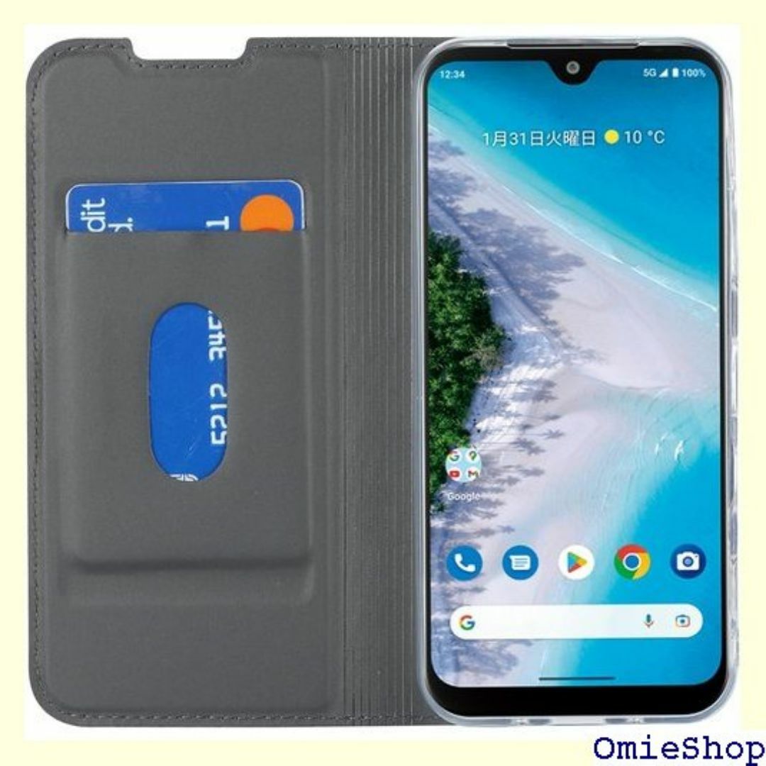 Android One S10 ケース 京セラ and り 色 深い灰 1781 スマホ/家電/カメラのスマホ/家電/カメラ その他(その他)の商品写真