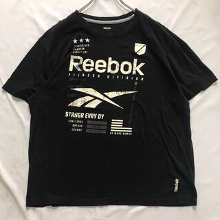 リーボック(Reebok)のreebokブランドロゴ入りプリントTシャツ(Tシャツ/カットソー(半袖/袖なし))
