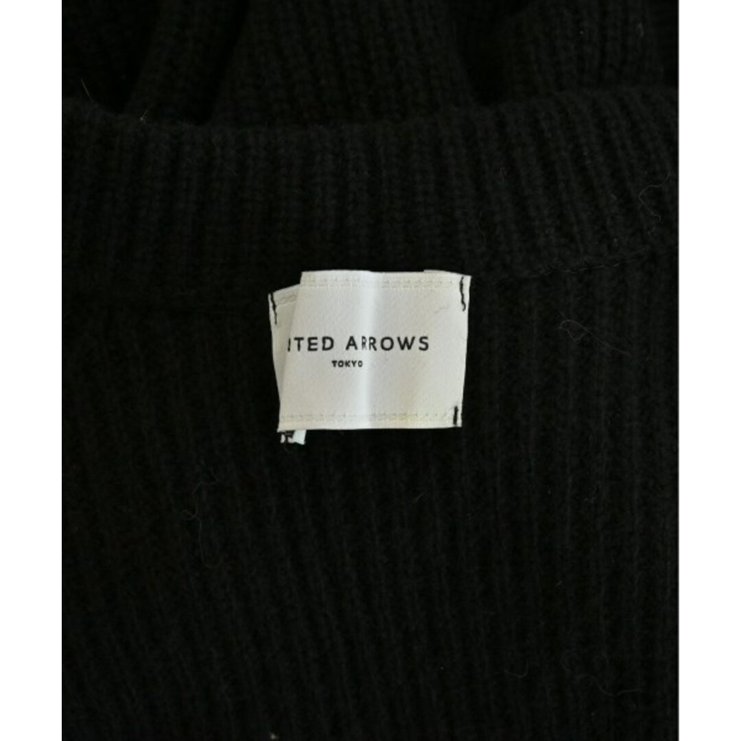 UNITED ARROWS(ユナイテッドアローズ)のUNITED ARROWS ユナイテッドアローズ ワンピース F 黒 【古着】【中古】 レディースのワンピース(ひざ丈ワンピース)の商品写真