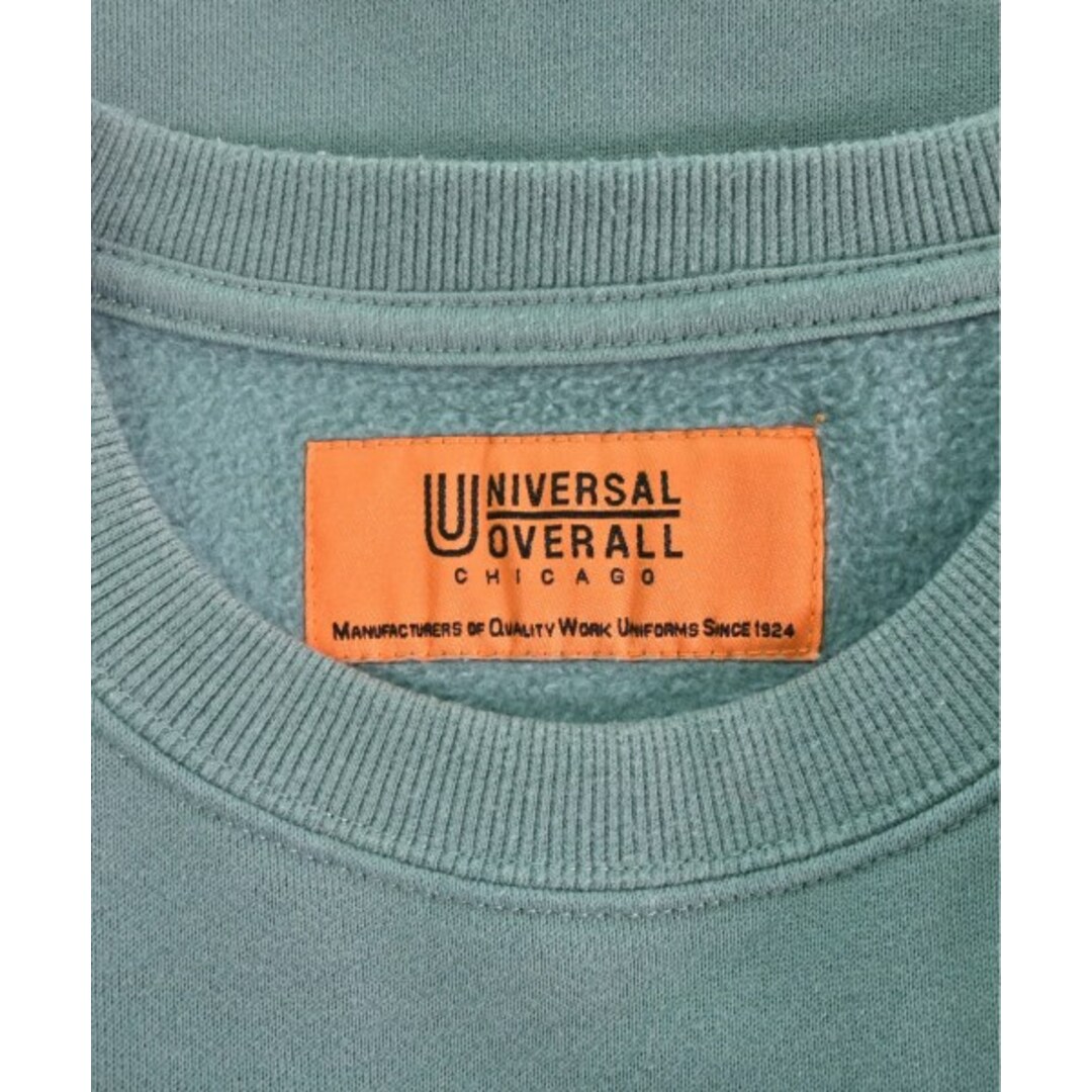 UNIVERSAL OVERALL(ユニバーサルオーバーオール)のUNIVERSAL OVERALL スウェット L 緑系 【古着】【中古】 レディースのトップス(トレーナー/スウェット)の商品写真