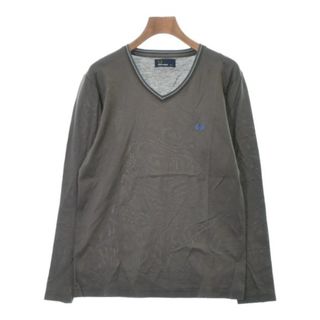 フレッドペリー(FRED PERRY)のFRED PERRY フレッドペリー Tシャツ・カットソー L グレー 【古着】【中古】(Tシャツ/カットソー(半袖/袖なし))