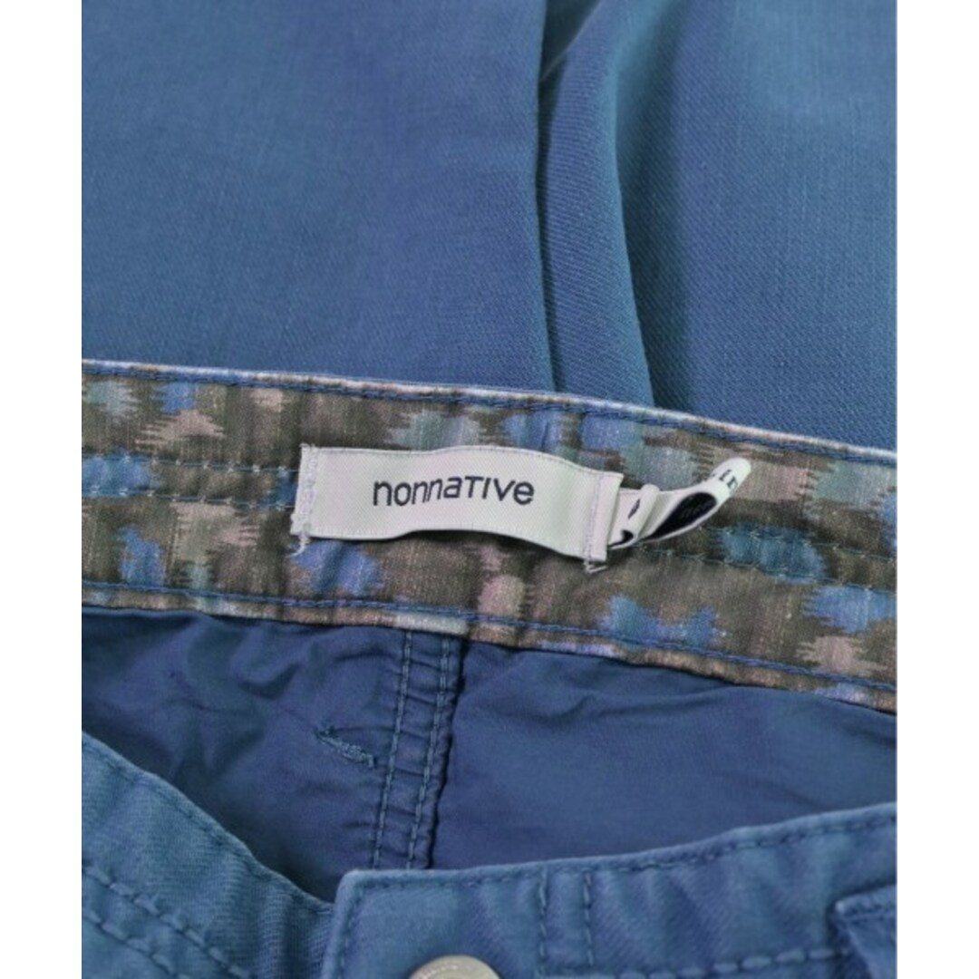 nonnative(ノンネイティブ)のnonnative ノンネイティヴ チノパン 0(XS位) 水色 【古着】【中古】 メンズのパンツ(チノパン)の商品写真