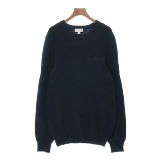 LACOSTE - LACOSTE ラコステ ニット・セーター 4(L位) 紺 【古着】【中古】