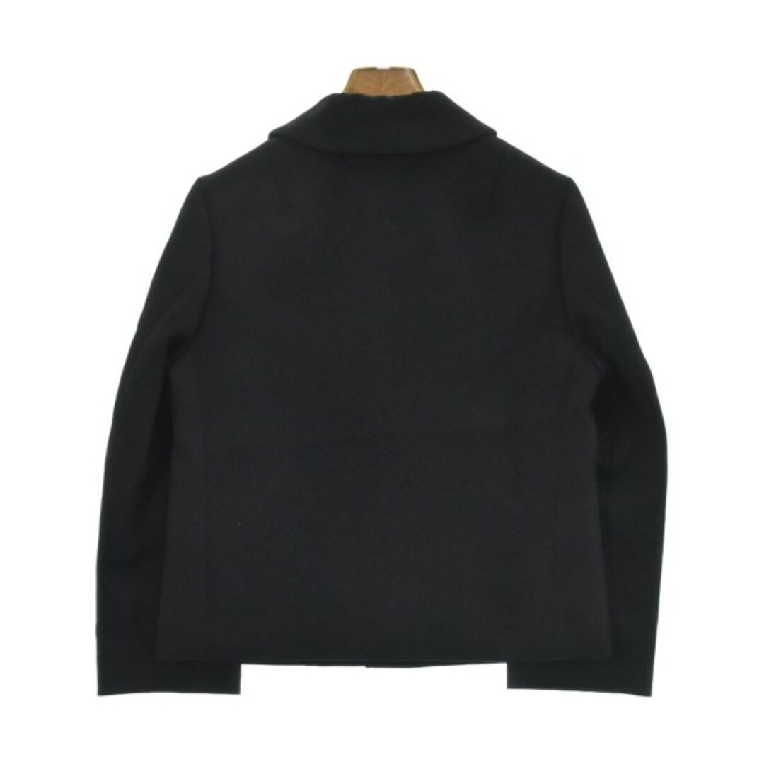 tricot COMME des GARCONS(トリココムデギャルソン)のtricot COMME des GARCONS カジュアルジャケット S 黒 【古着】【中古】 レディースのジャケット/アウター(テーラードジャケット)の商品写真