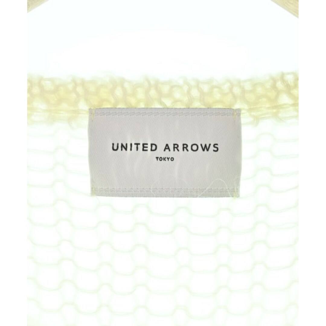 UNITED ARROWS(ユナイテッドアローズ)のUNITED ARROWS ユナイテッドアローズ ニット・セーター F 白 【古着】【中古】 レディースのトップス(ニット/セーター)の商品写真