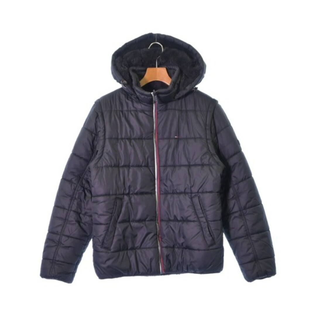 TOMMY HILFIGER(トミーヒルフィガー)のTOMMY HILFIGER トミーヒルフィガー ブルゾン L 紺 【古着】【中古】 メンズのジャケット/アウター(その他)の商品写真