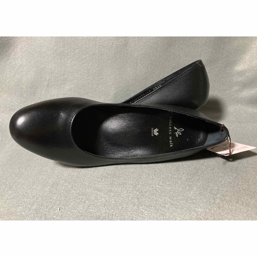 ワコール・サクセスウォーク・黒パンプス・22cm・EE・WFN560 レディースの靴/シューズ(ハイヒール/パンプス)の商品写真