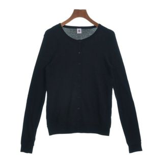 PETIT BATEAU プチバトー カーディガン -(M位) 黒 【古着】【中古】