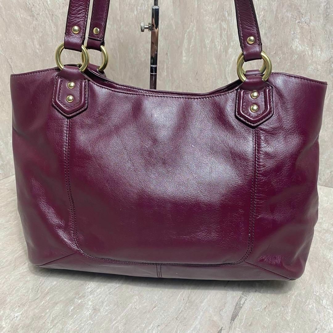 COACH(コーチ)のCOACH コーチ キャンベル キャリーオール ボルドー トートバッグ レディースのバッグ(トートバッグ)の商品写真