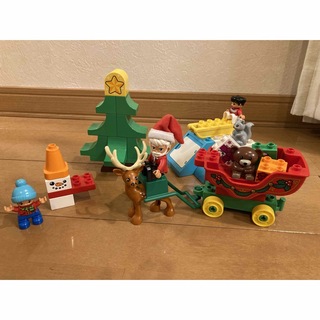 レゴデュプロ(レゴ デュプロ)のレゴ デュプロ 10837 サンタさんと雪あそび　クリスマス(積み木/ブロック)