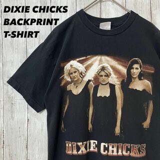 ミュージックティー(MUSIC TEE)のミュージックTシャツ古着DIXIE CHICKSバックプリントTシャツ　サイズM(Tシャツ/カットソー(半袖/袖なし))