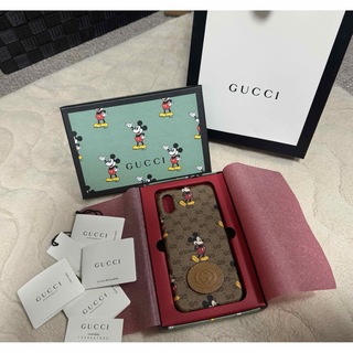 グッチ(Gucci)のGUCCI iPhonexs iPhoneケース ディズニー(iPhoneケース)