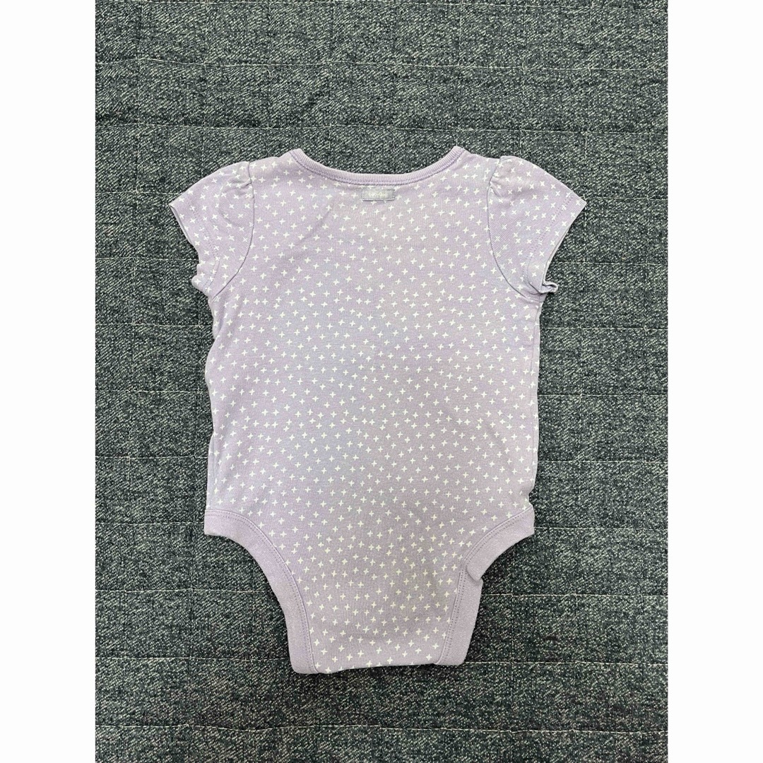 babyGAP(ベビーギャップ)のbaby Gap 半袖ロンパース 70cm 3点まとめ売り キッズ/ベビー/マタニティのベビー服(~85cm)(ロンパース)の商品写真