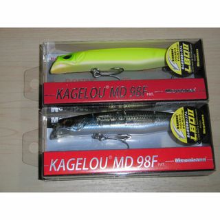 メガバス(Megabass)のメガバス　カゲロウ MD 98F 12g　6 GP クリアボラ・12 ドチャート(ルアー用品)