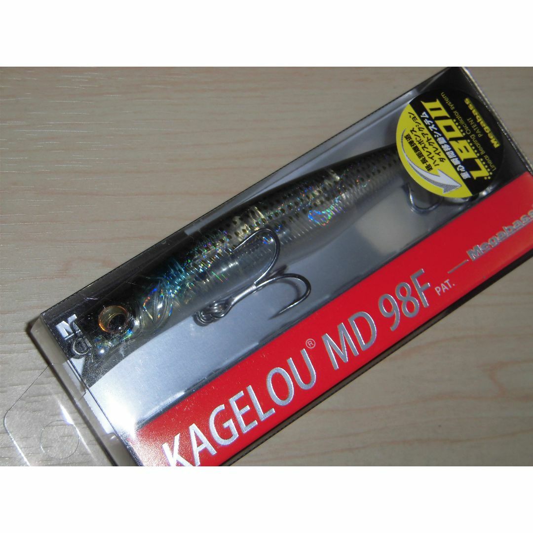 Megabass(メガバス)のメガバス　カゲロウ MD 98F 12g　6 GP クリアボラ スポーツ/アウトドアのフィッシング(ルアー用品)の商品写真