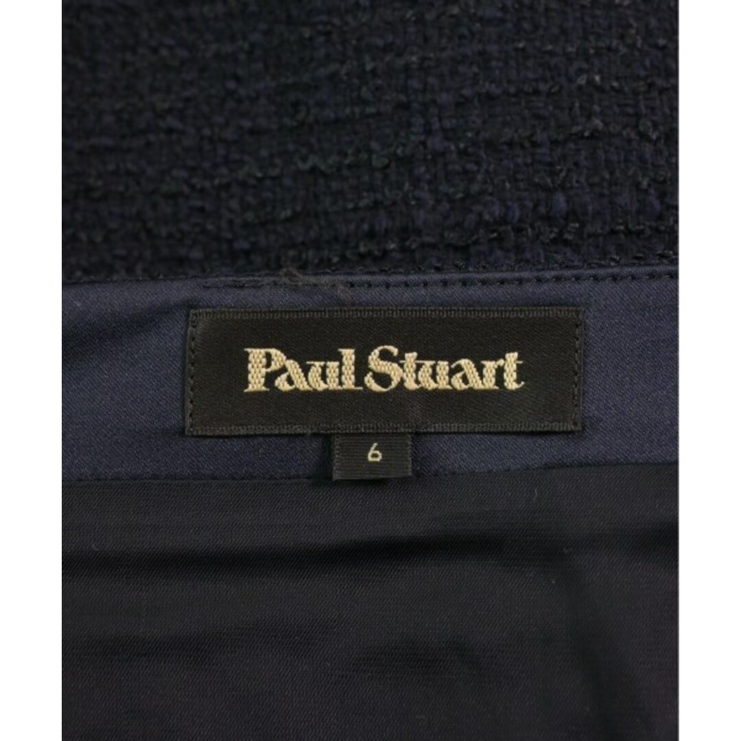 Paul Stuart(ポールスチュアート)のPAUL STUART ポールスチュアート ひざ丈スカート 6(M位) 紺 【古着】【中古】 レディースのスカート(ひざ丈スカート)の商品写真