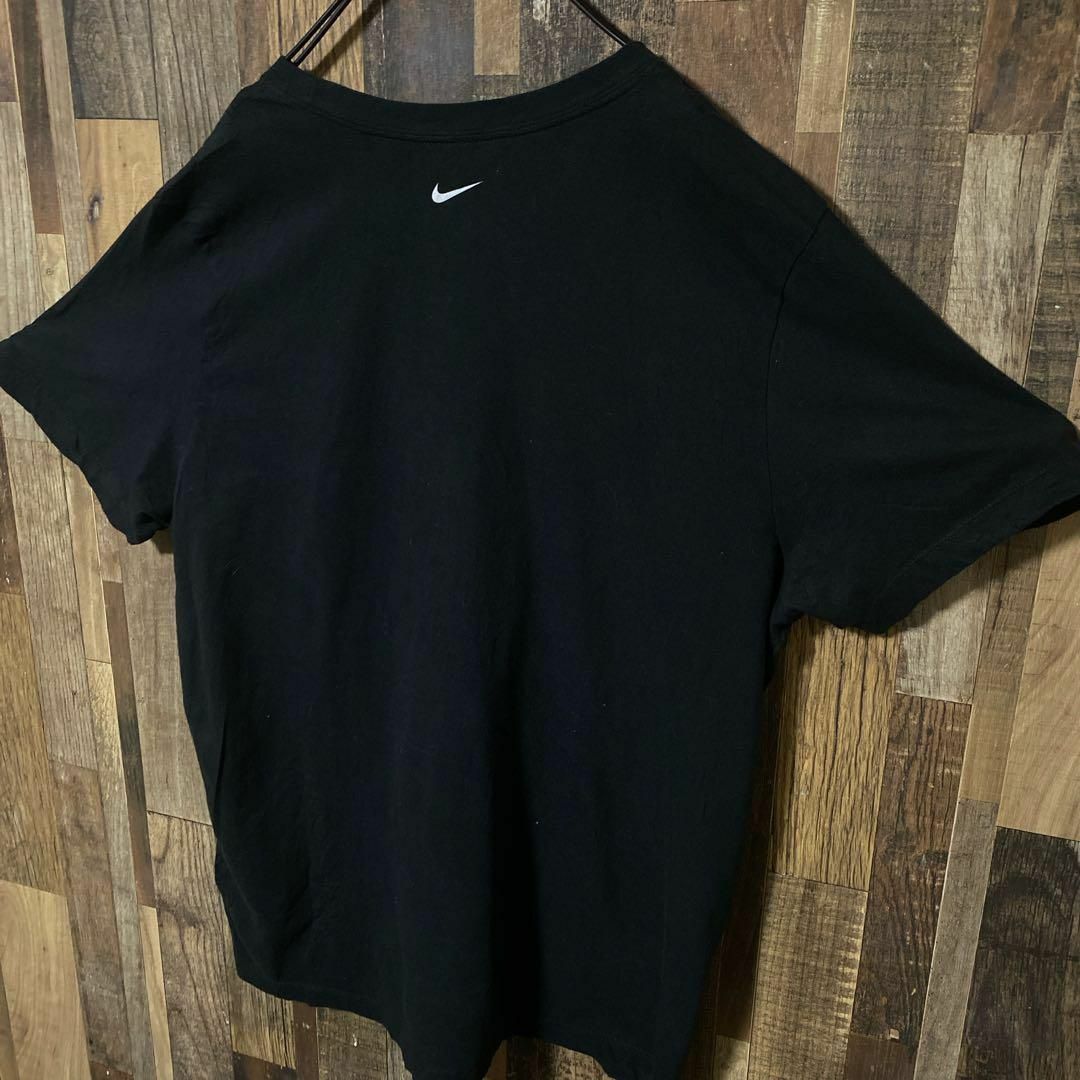 NIKE(ナイキ)のXL ナイキ ゆるだぼ ブラック メンズ アメフト USA古着 半袖 Tシャツ メンズのトップス(Tシャツ/カットソー(半袖/袖なし))の商品写真