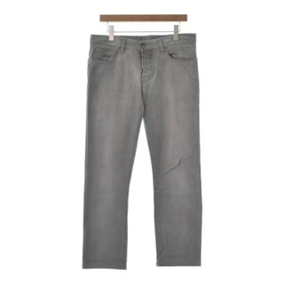 エンポリオアルマーニ(Emporio Armani)のEMPORIO ARMANI デニムパンツ 34(XL位) グレー(デニム) 【古着】【中古】(デニム/ジーンズ)