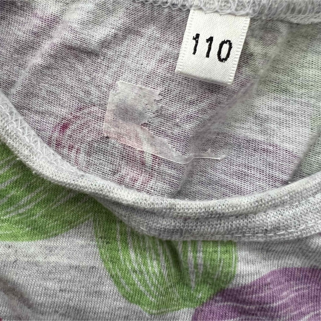 西松屋(ニシマツヤ)の西松屋 半袖Tシャツ 110 キッズ/ベビー/マタニティのキッズ服女の子用(90cm~)(Tシャツ/カットソー)の商品写真