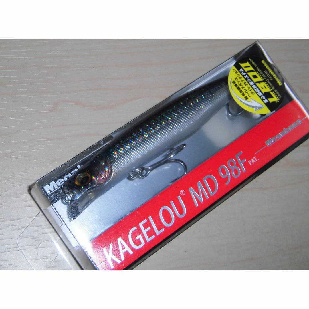 Megabass(メガバス)のメガバス　カゲロウ MD 98F 12g　2 GG ボラ・6 GP クリアボラ スポーツ/アウトドアのフィッシング(ルアー用品)の商品写真