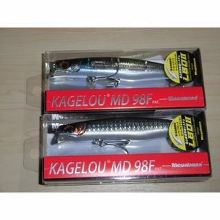 メガバス(Megabass)のメガバス　カゲロウ MD 98F 12g　2 GG ボラ・6 GP クリアボラ(ルアー用品)