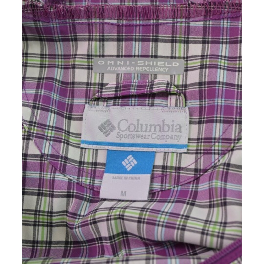 Columbia(コロンビア)のColumbia コロンビア ブルゾン（その他） M 紫x白x緑等(チェック) 【古着】【中古】 レディースのジャケット/アウター(その他)の商品写真