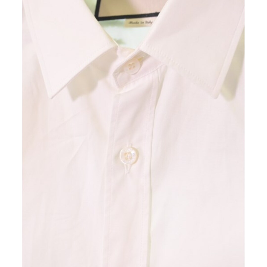 Gucci(グッチ)のGUCCI グッチ カジュアルシャツ 40(L位) 白 【古着】【中古】 メンズのトップス(シャツ)の商品写真