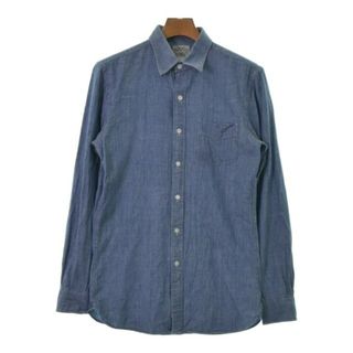 RRL ダブルアールエル カジュアルシャツ 14 1/2(XS位) 青 【古着】【中古】