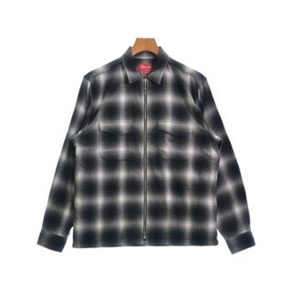 シュプリーム(Supreme)のSupreme シュプリーム カジュアルシャツ S グレー(チェック) 【古着】【中古】(シャツ)