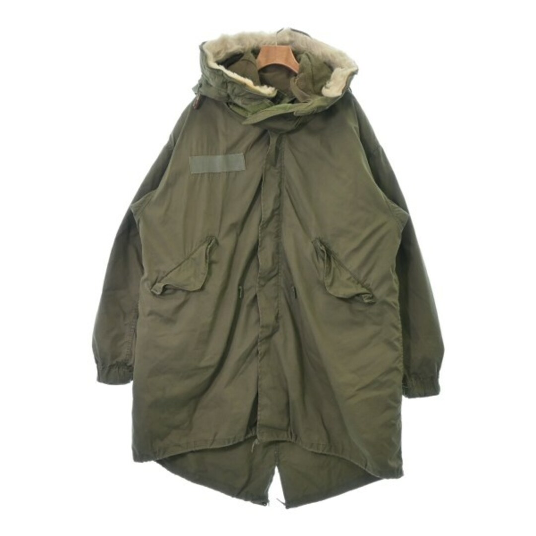 MILITARY ミリタリー モッズコート -(XXL位) カーキ 【古着 MILITARY ミリタリー モッズコート -(XXL位) カーキ 【古着