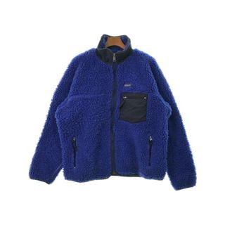 パタゴニア(patagonia)のpatagonia パタゴニア ブルゾン（その他） L 青x黒 【古着】【中古】(その他)