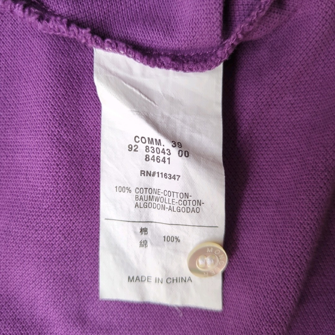 MONCLER(モンクレール)のモンクレール ポロシャツ 半袖 メンズ Ｌサイズ メンズのトップス(ポロシャツ)の商品写真