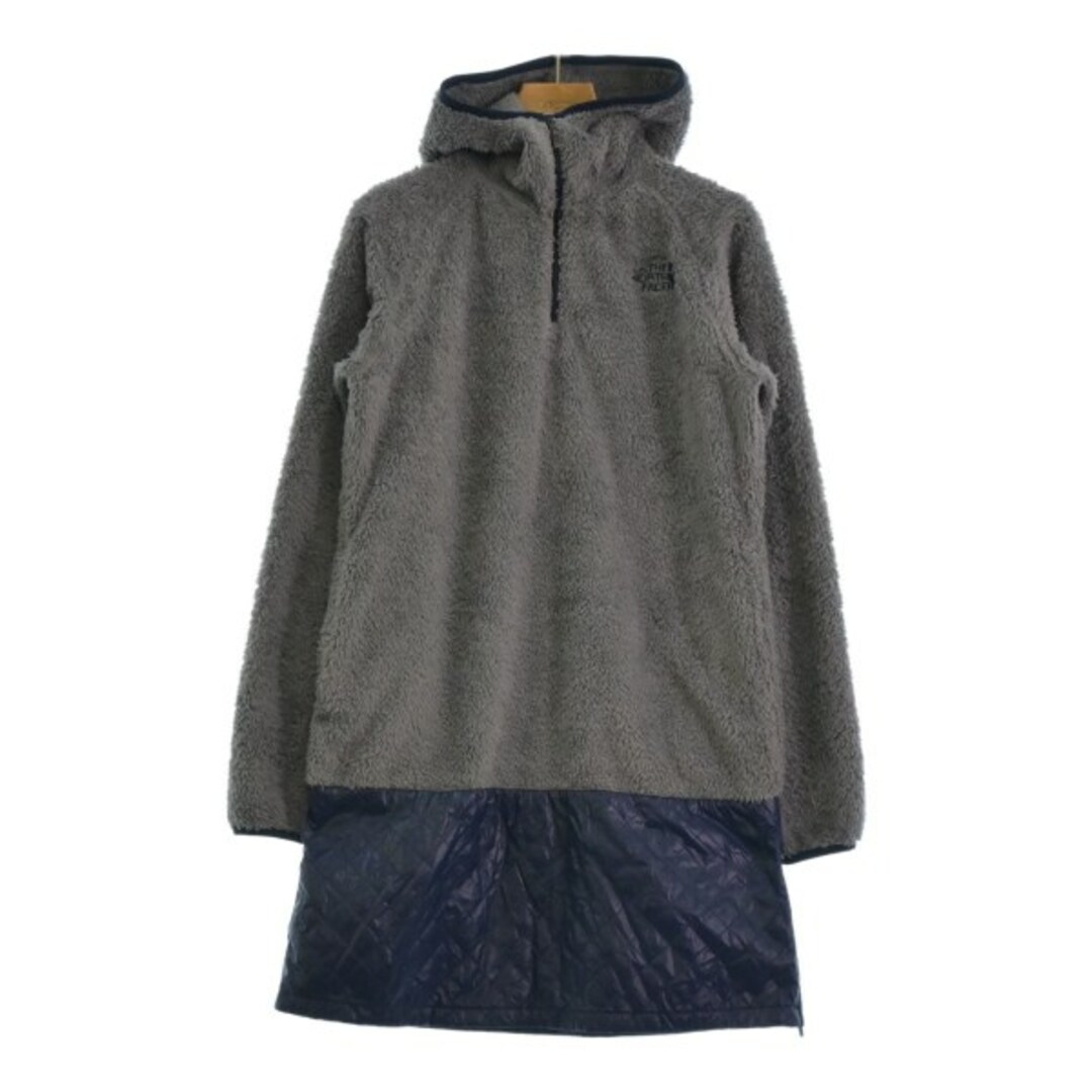 THE NORTH FACE ザノースフェイス ワンピース L グレーx紺 【古着】【中古】 レディースのワンピース(ひざ丈ワンピース)の商品写真