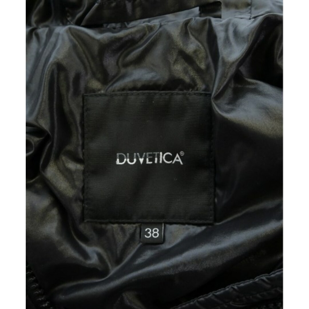 DUVETICA(デュベティカ)のDUVETICA デュベティカ ダウンコート 38(M位) 黒 【古着】【中古】 レディースのジャケット/アウター(ダウンコート)の商品写真