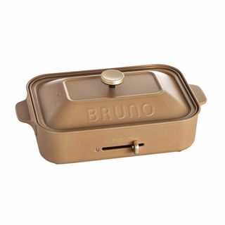 【色: ジンジャーブラウン】BRUNO ブルーノ コンパクトホットプレート 本体(その他)