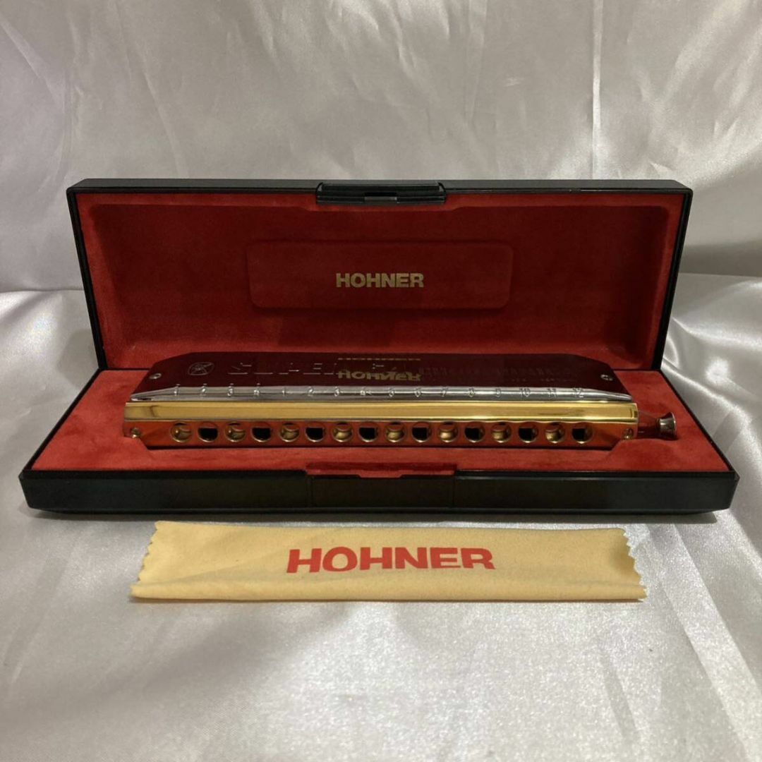 HOHNER(ホーナー)の美品 クロマチックハーモニカ ホーナー Super 64 HOHNER 7582 楽器の管楽器(その他)の商品写真