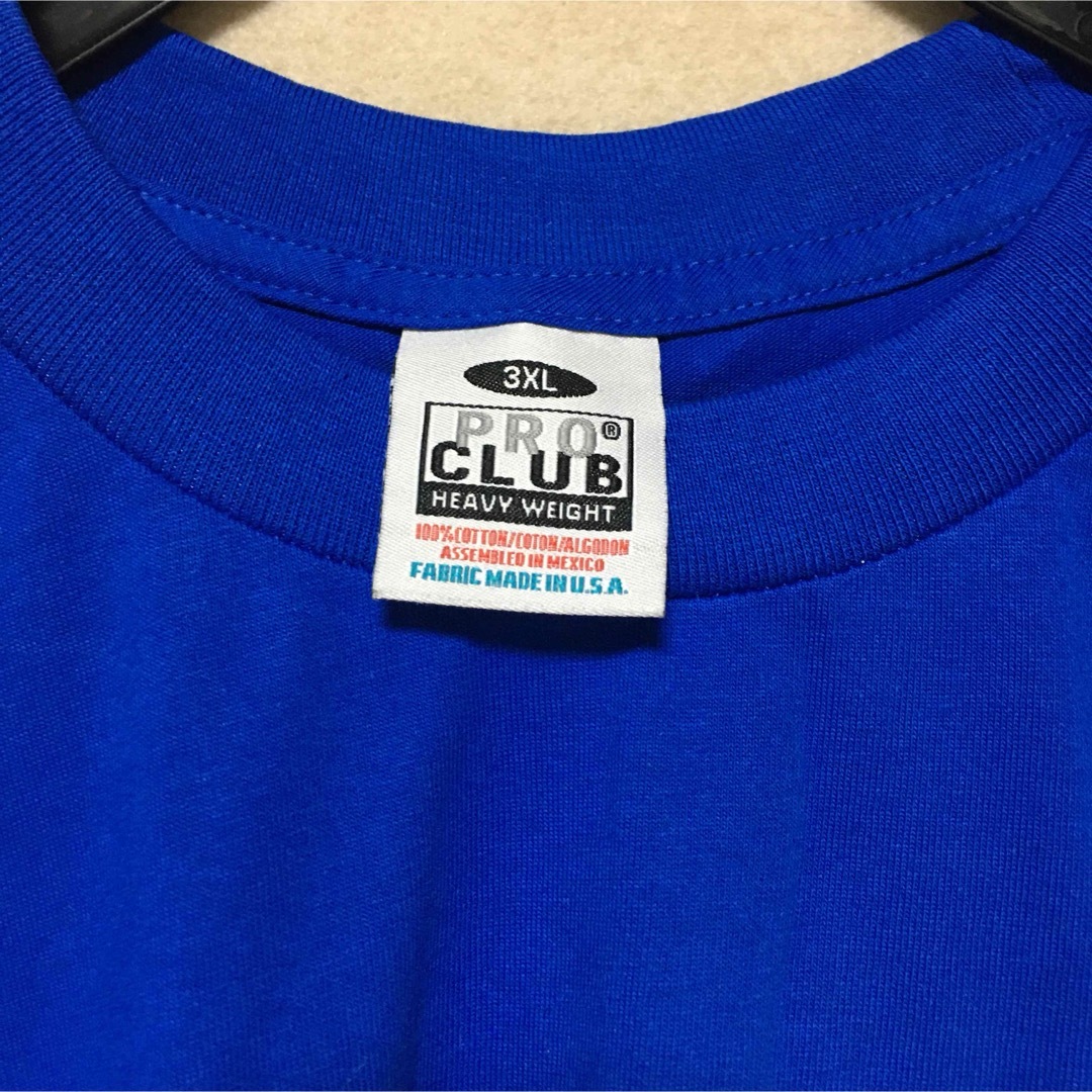 PRO CLUB(プロクラブ)の新品 PROCLUB ヘビーウェイト 半袖Tシャツ ロイヤルブルー 青 3XL メンズのトップス(Tシャツ/カットソー(半袖/袖なし))の商品写真