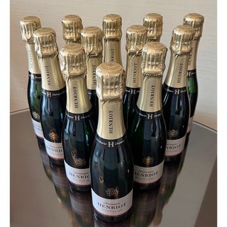 モエエシャンドン(MOËT & CHANDON)のアンリオ ブリュット スーヴェラン  375ml ハーフ　12本セット。(シャンパン/スパークリングワイン)