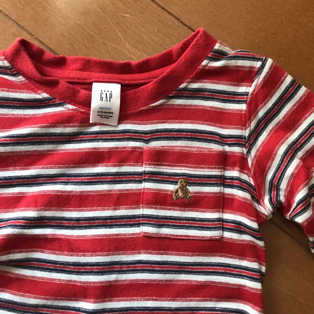 babyGAP(ベビーギャップ)のbabygap GAP ロンパース キッズ/ベビー/マタニティのベビー服(~85cm)(ロンパース)の商品写真