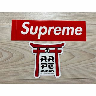 Supreme - アベイシングエイプ  ステッカー、シュプリーム  Box Logo  ステッカー